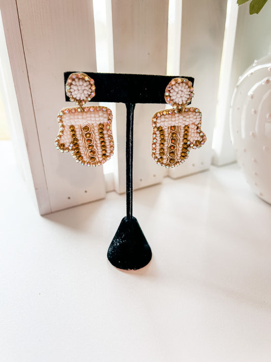 Smitten Seed Bead Earrings