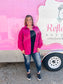 Plus Size Oversized Corduroy Shacket