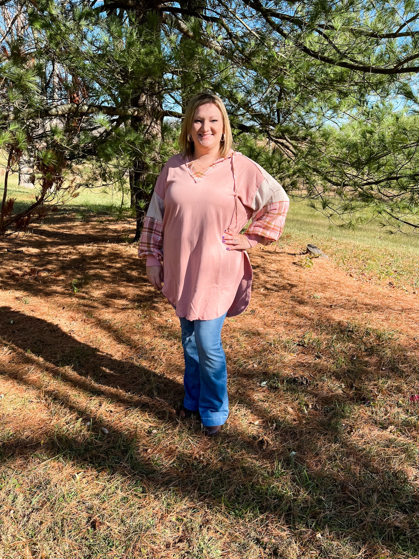 Cute and Cozy Blush Sweatshirt