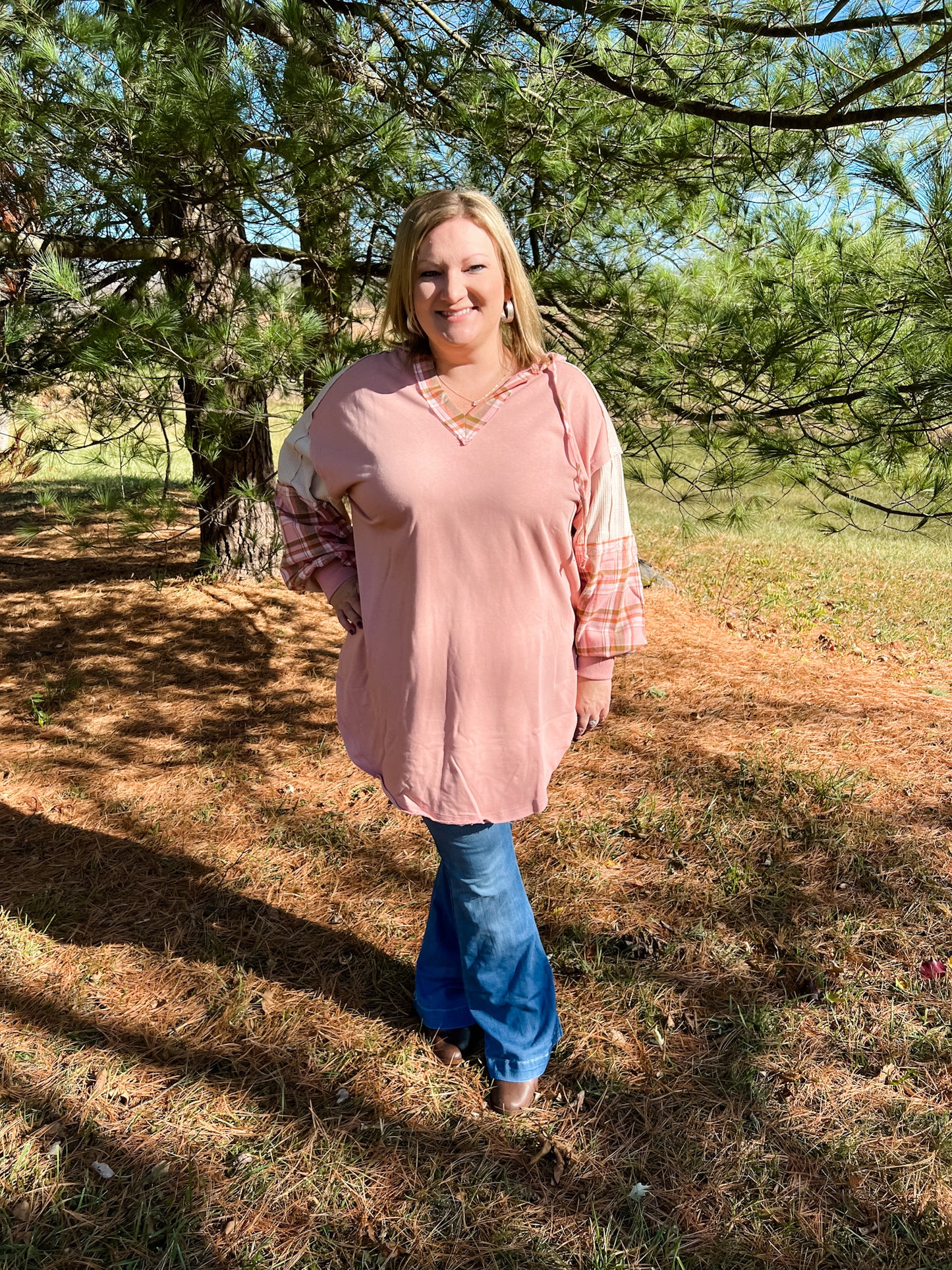 Cute and Cozy Blush Sweatshirt