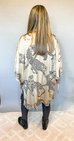 Leopard One Size Kimono