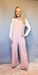 Button Mauve Jumpsuit