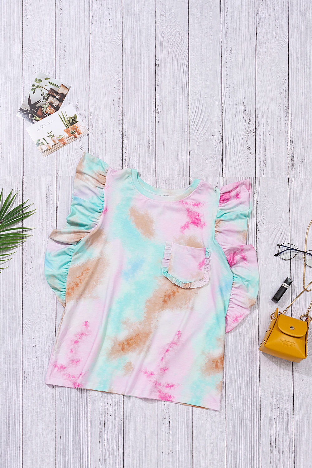 Bright and Bubbly Tie Dye Top