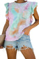 Bright and Bubbly Tie Dye Top
