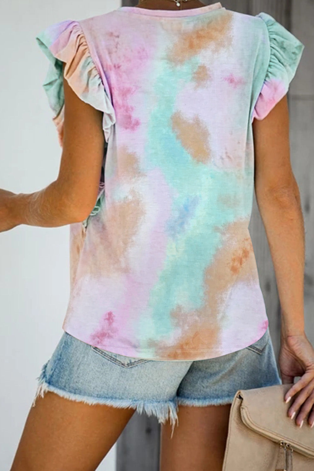 Bright and Bubbly Tie Dye Top
