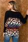 Dolman Sleeve Cheetah Sweater