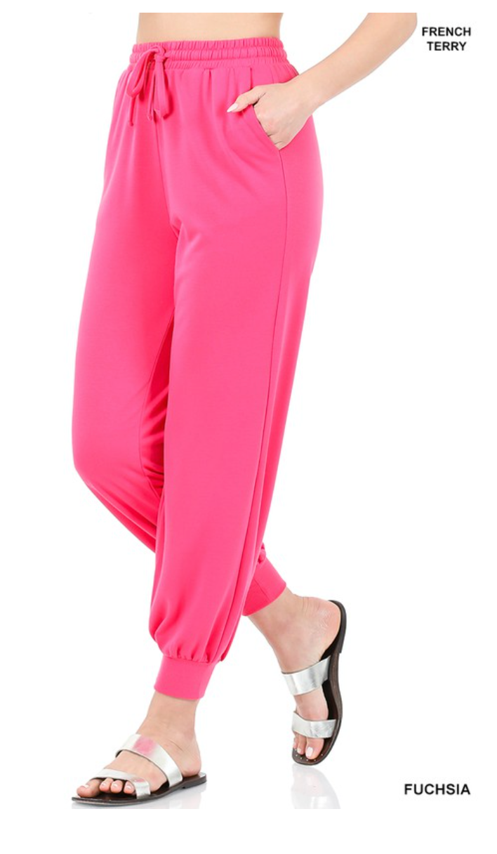 French Terry Joggers