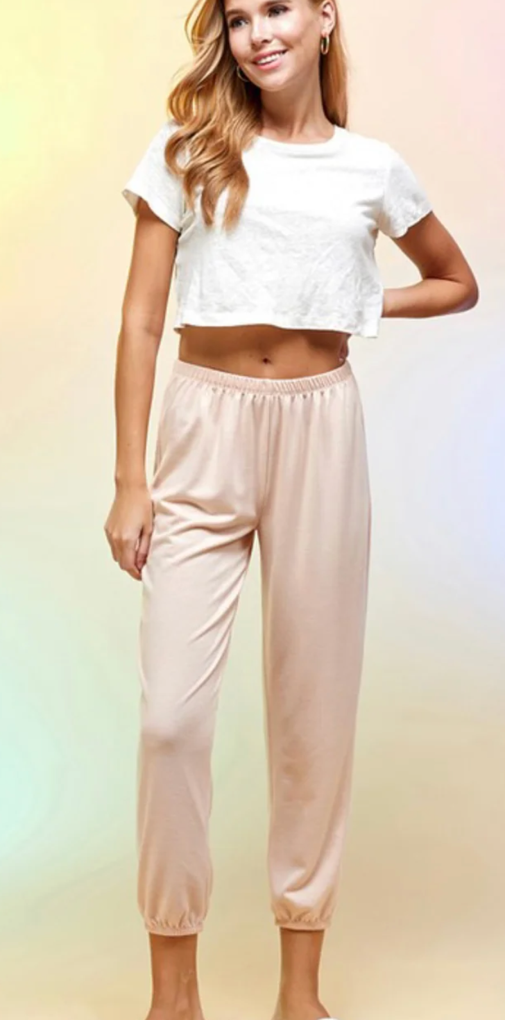 Blush Jogger Sweats