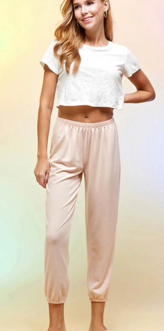 Blush Jogger Sweats