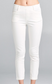 White Stretch Capris