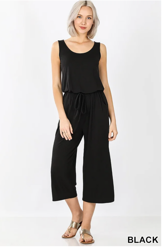 Essential Black Jumpsuit