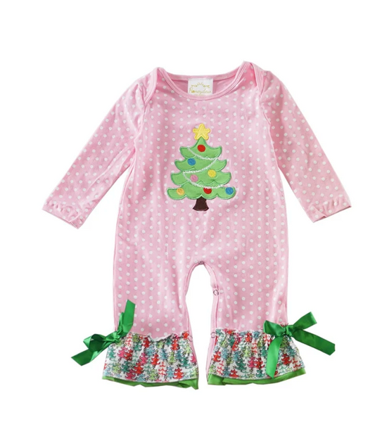 Pink Christmas Onesie