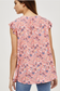 Floral Ruffle Blouse
