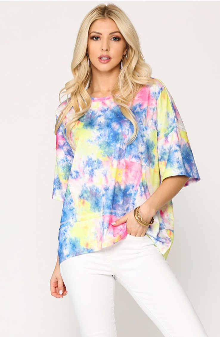 Color Me Tie Dye Top