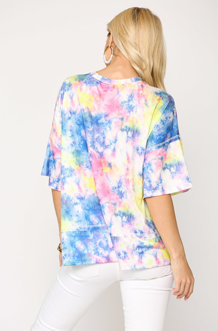 Color Me Tie Dye Top