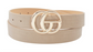Croc Pattern Belt - 2 Colors