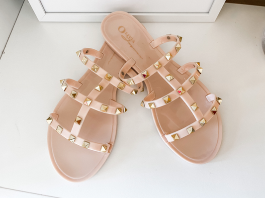 Jelly Stud Sandals