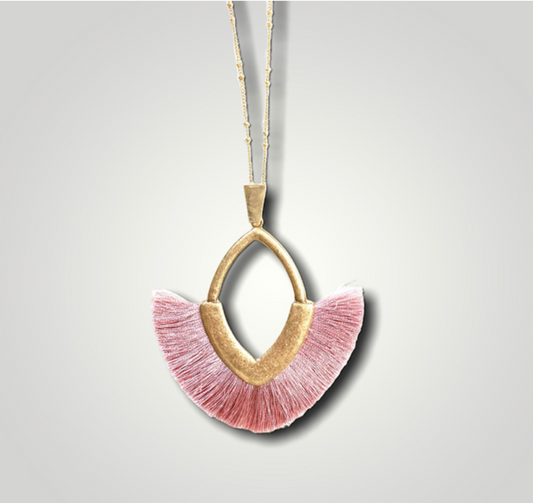 Tassel Necklace - 2 Colors