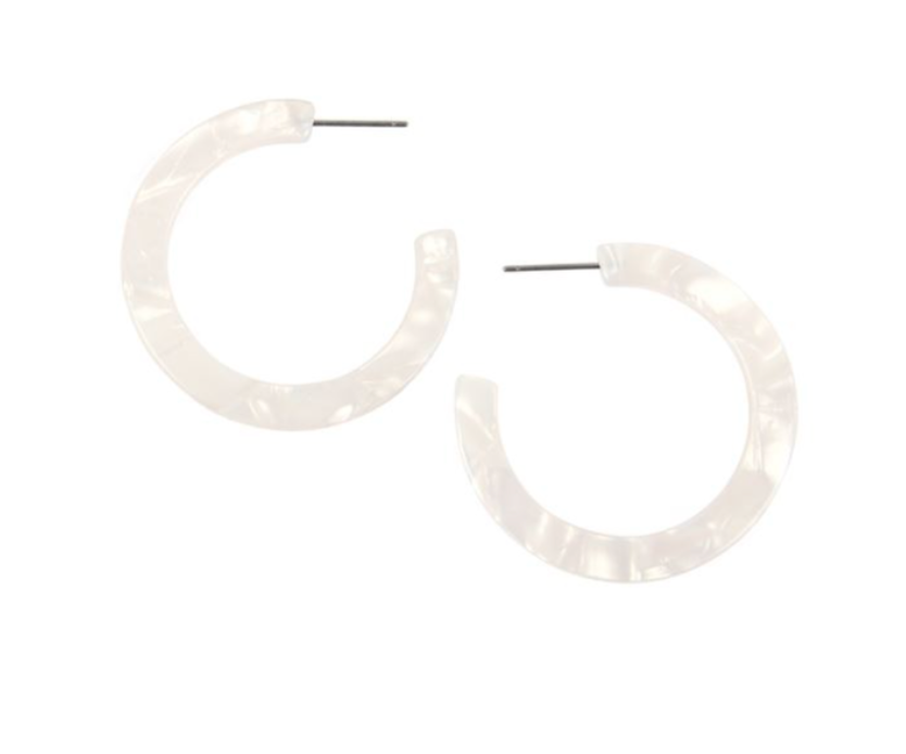 Resin Earrings - Multiple Colors