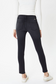 KanCan Mid Rise Black Detailed Jeans