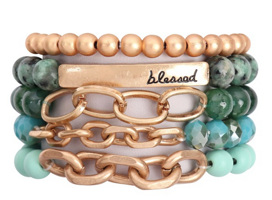 Blessed Bracelet Stack