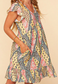 Patchwork Knit Dress
