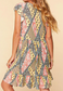 Patchwork Knit Dress