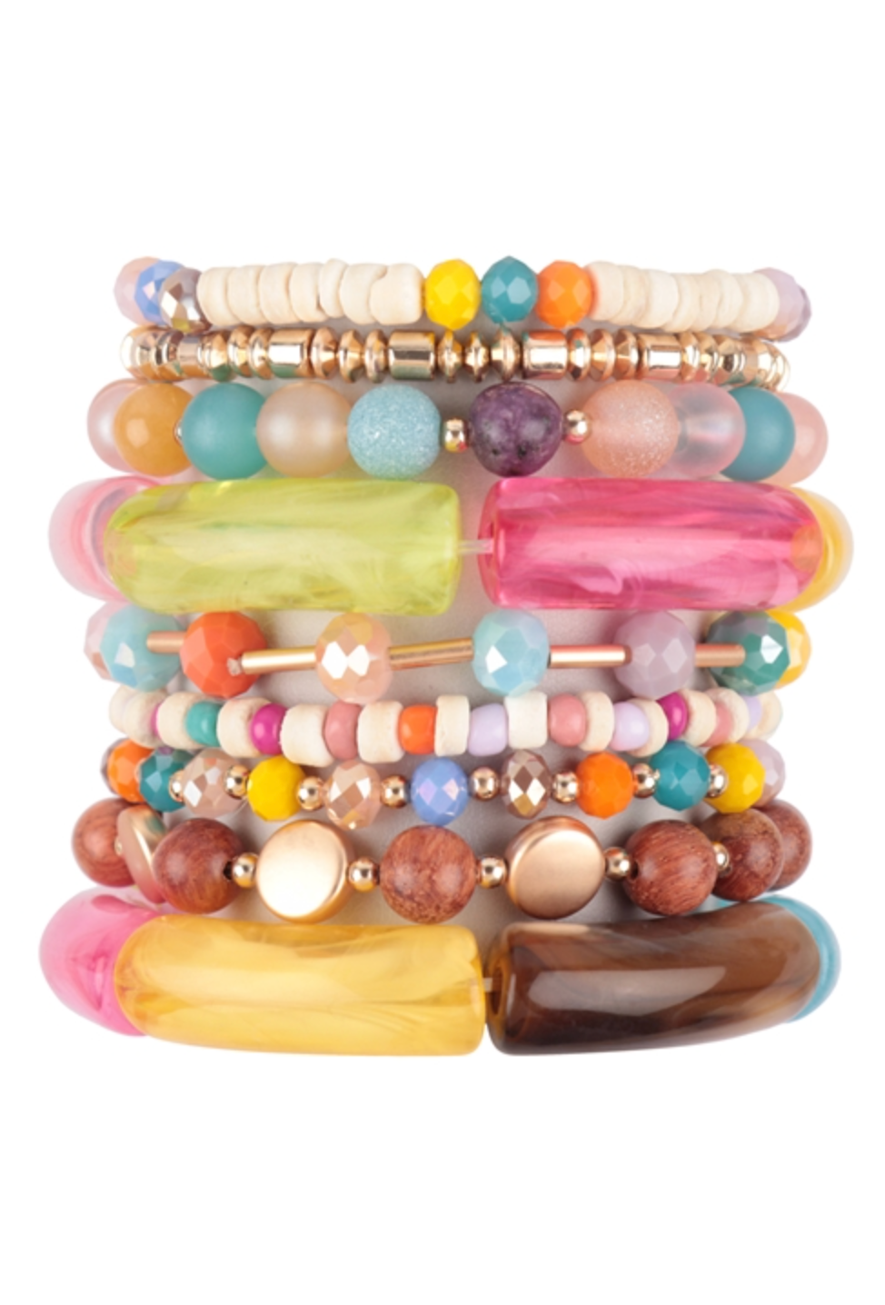 All the Beads Bracelet Stack