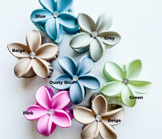 Flower Hair Clips