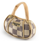 Small Checkered Chewy Vuiton Dog Toy