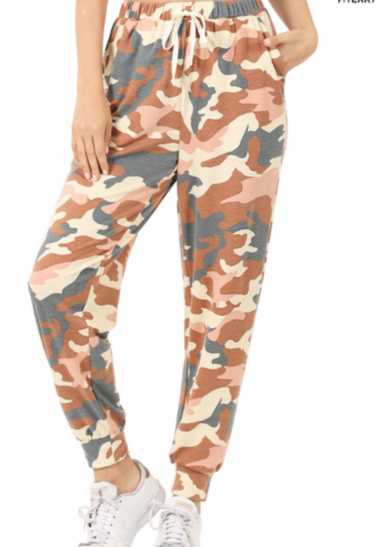 Soft Camo Joggers