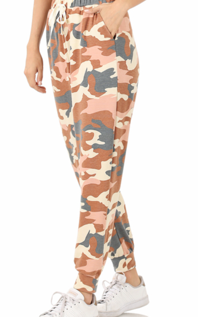 Soft Camo Joggers