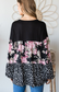 Babydoll Floral and Dot Blouse