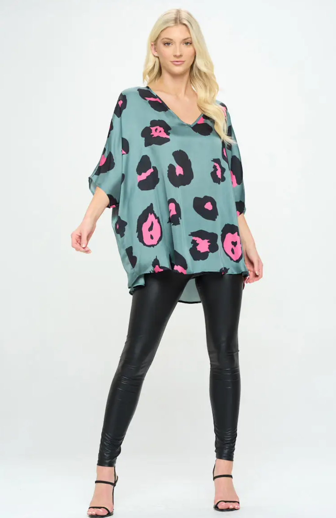 Adrienne Luxury Cheetah Top