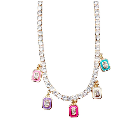 Treasure Jewels Charm Necklace