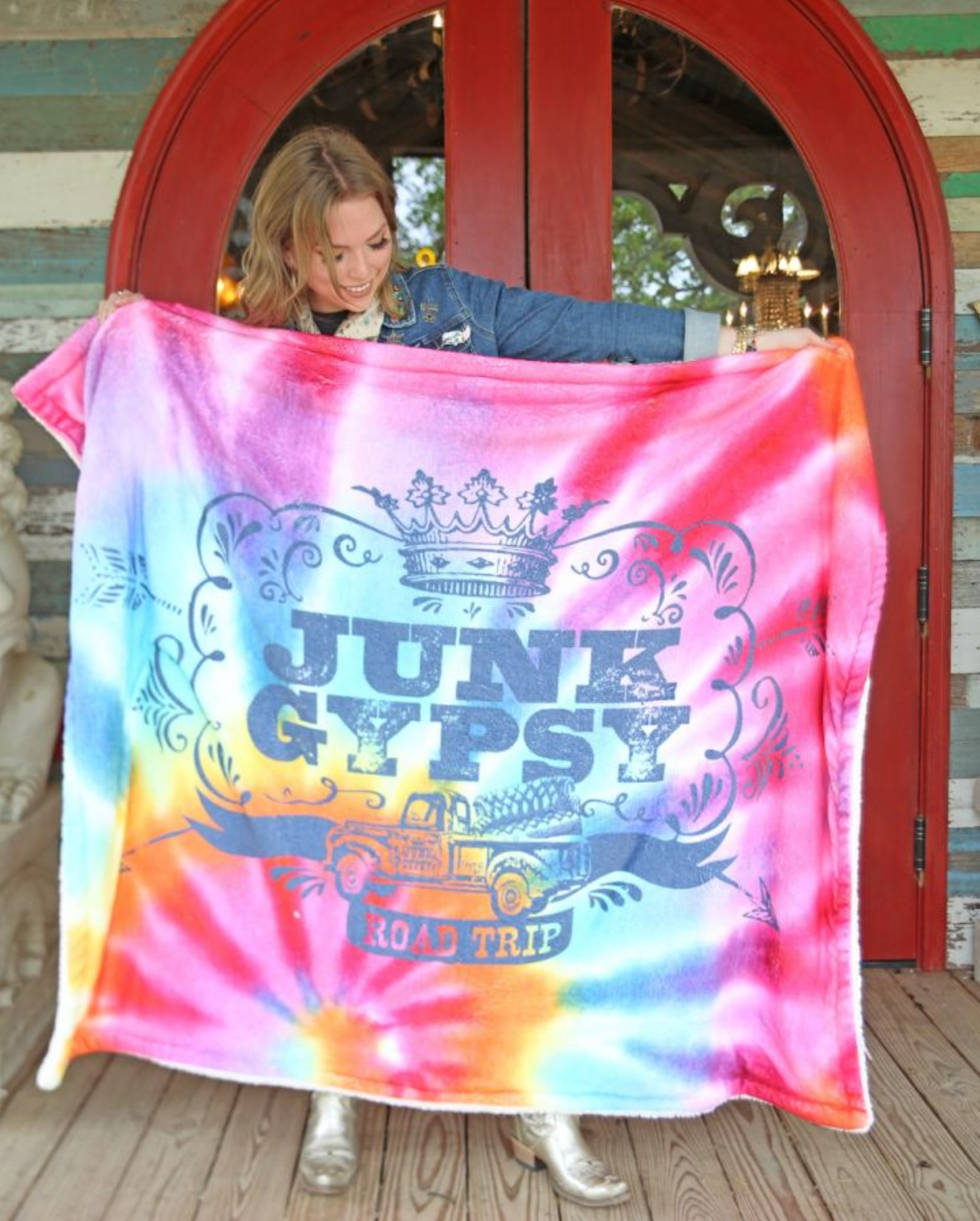 Junk Gypsy Road Trip Throw