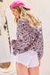 Leopard Print Hoodie Windbreaker Jacket