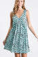 Teal Cheetah Dress