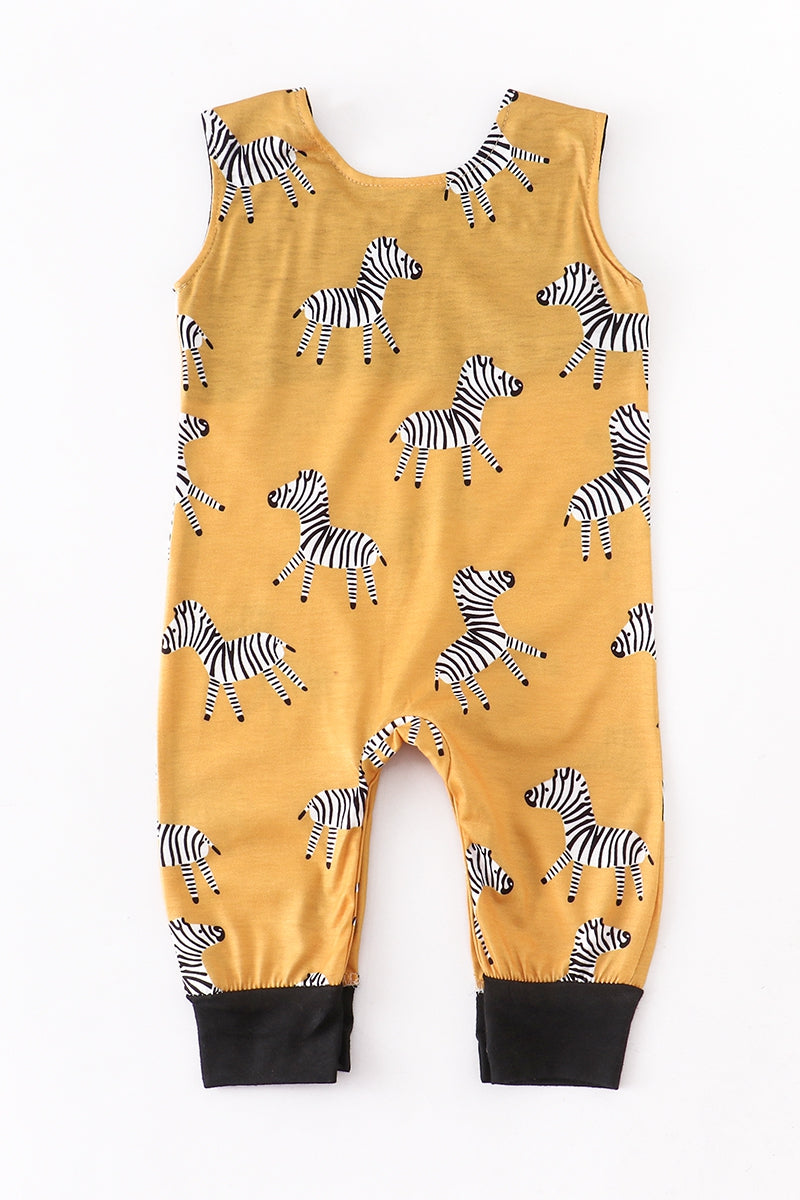 Baby Boy Zebra Onesie