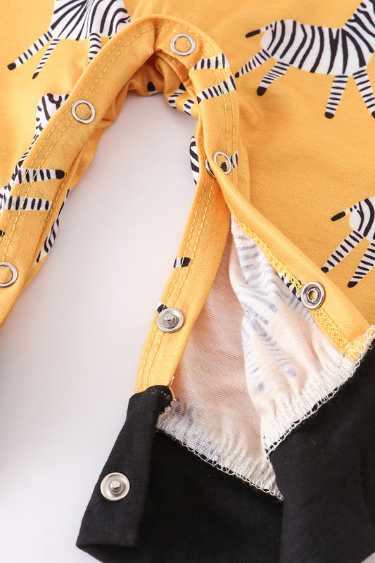 Baby Boy Zebra Onesie