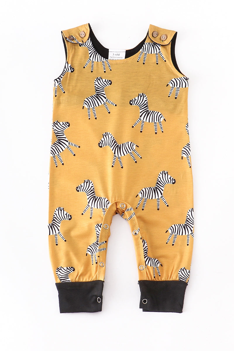 Baby Boy Zebra Onesie
