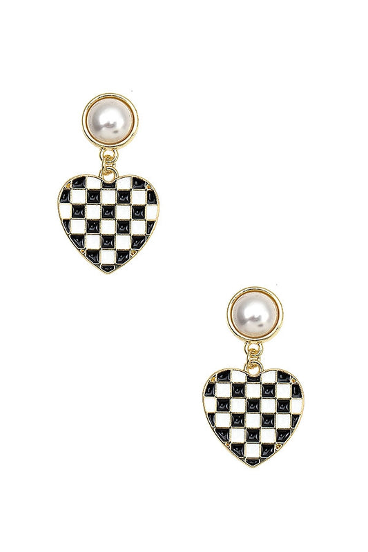Racing For Love Earrings