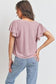 Ultra Sleek Rose Blouse