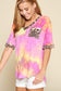 Sunset Tie Dye Pocket Tee