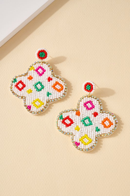 Love Luxury Seed Bead Earrings
