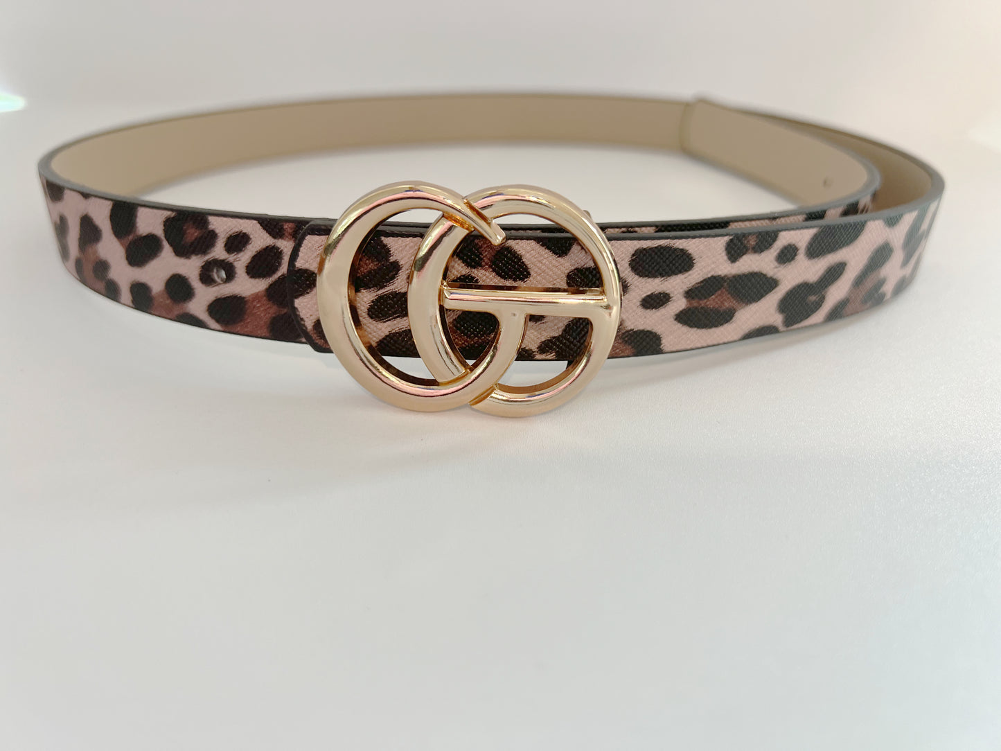 Pink Cheetah GC belt