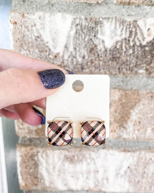 Designer Inspired Stud Earrings