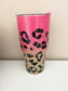 Sparkly Leoprd Tumbler