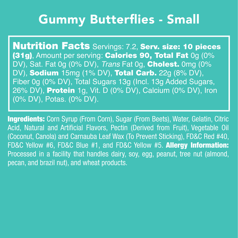 Gummy Butterflies