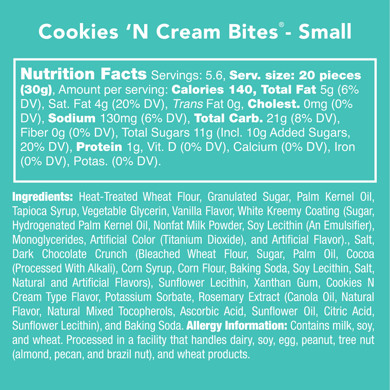 Cookies 'N Cream Bites